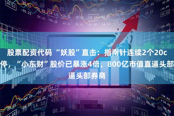 股票配资代码 “妖股”直击：指南针连续2个20cm涨停，“小东财”股价已暴涨4倍，800亿市值直逼头部券商