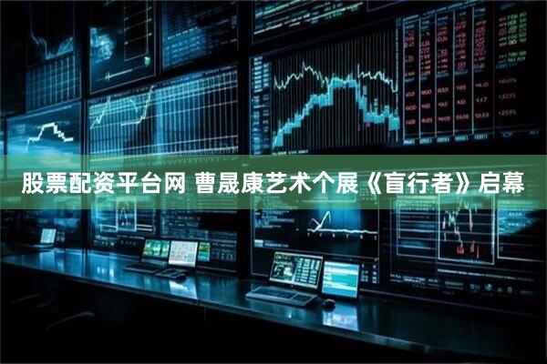 股票配资平台网 曹晟康艺术个展《盲行者》启幕